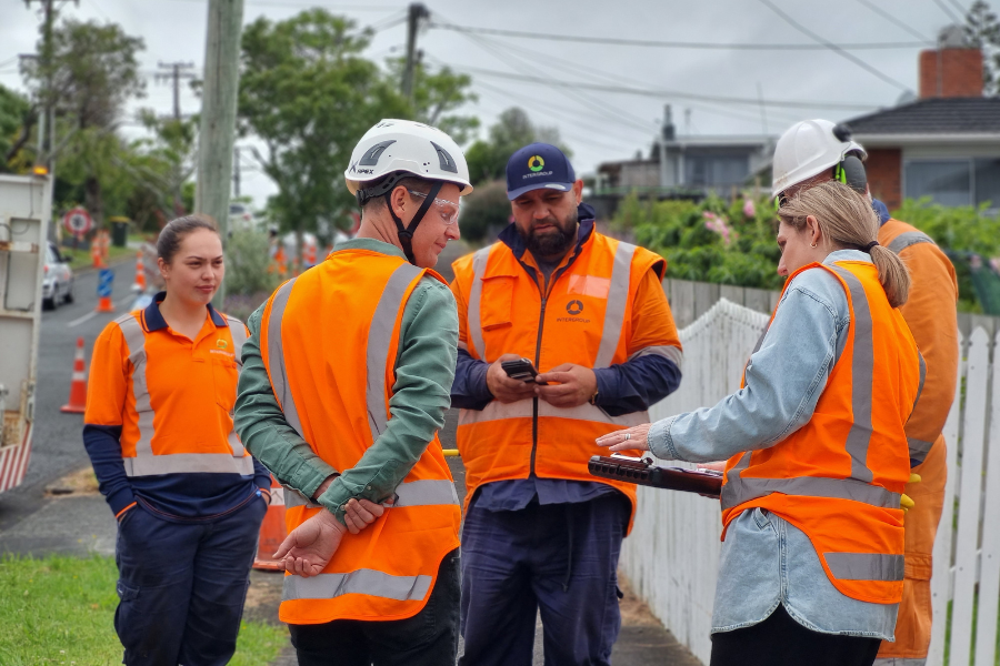 Team on site meeting