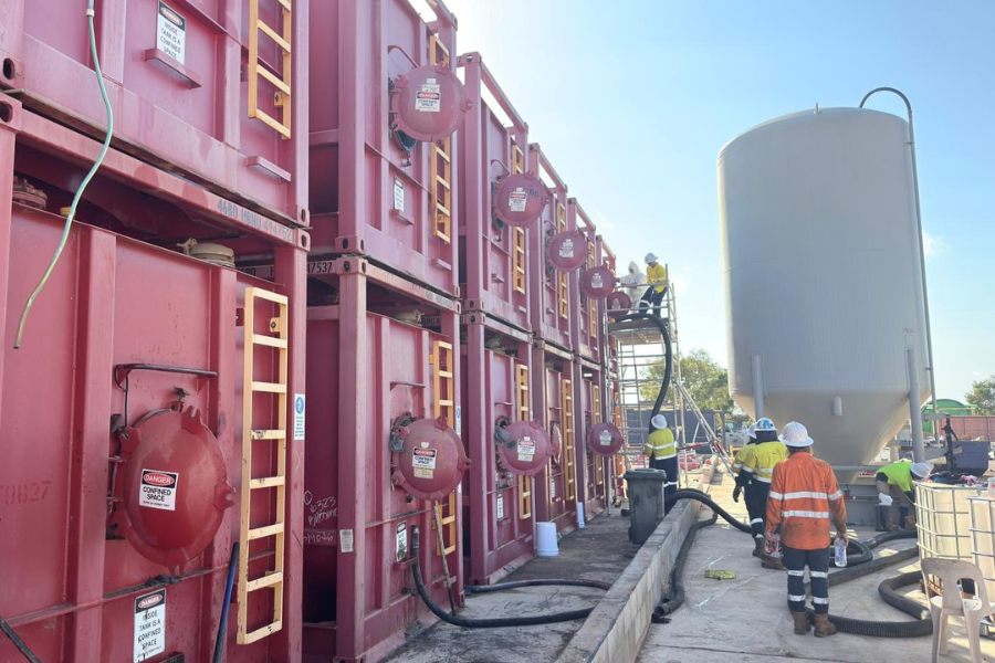 Tank decommissioning broome