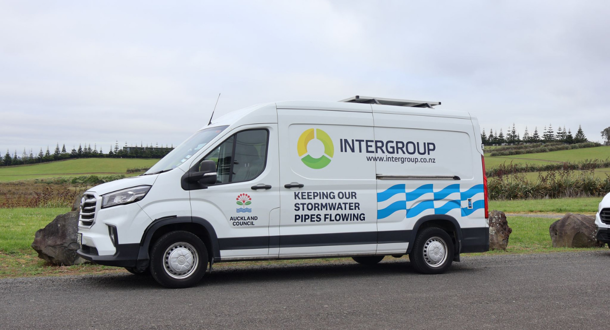 Auckland Council branded Cctv photo staging