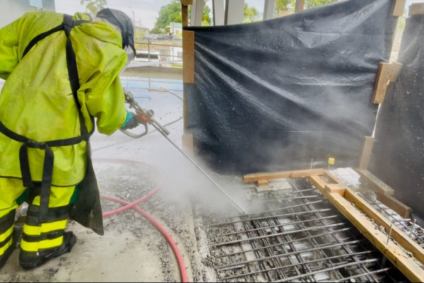 Cold cutting Hydro demolition for concrete cutting