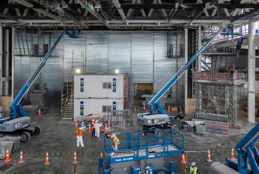 New Zealand Convention Centre in progress